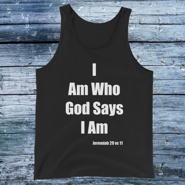 I am who God says I am tank