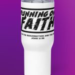 Running On Faith Travel Mug